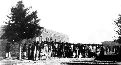 Les Navaros prisonniers à Fort Sumner