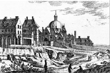 L’abbaye « d’en bas » en 1660